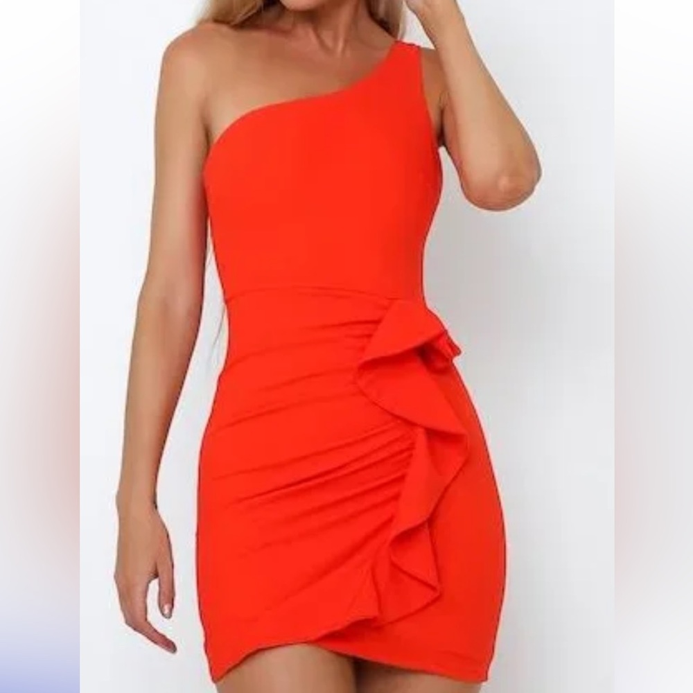 Hello Molly mini red dress